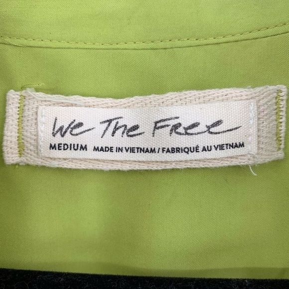 We The Free Neon Lime Green Top - Picture 2 of 5